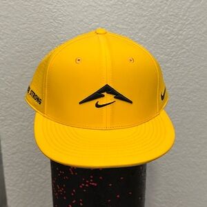 SALLY MCRAE Choose Strong yellow Nike Trail Hat